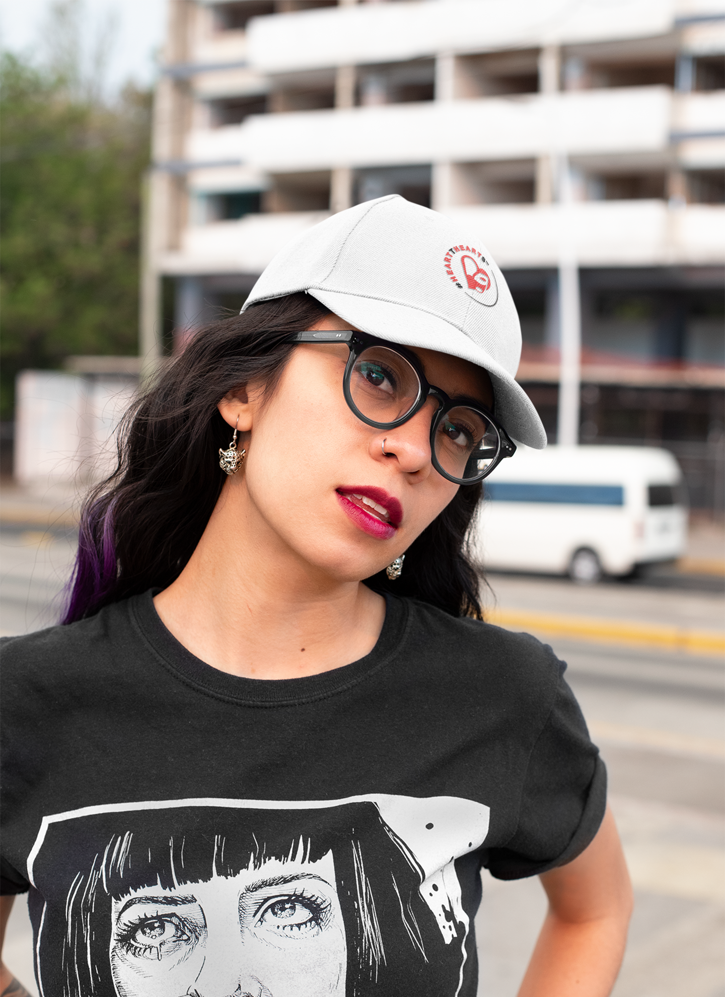 #HeartTheArts Embroidered Applausewear Low Profile Cap