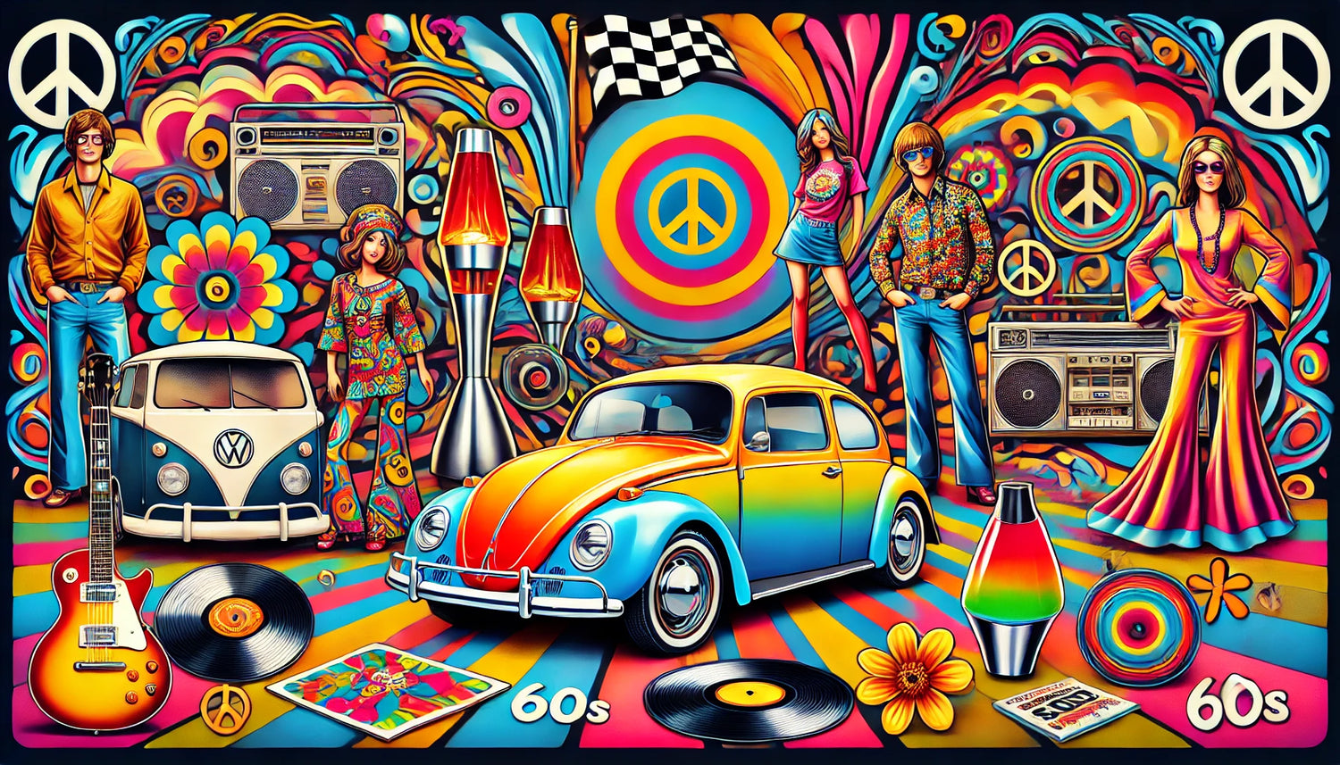 Groovy Vibes of the 60s Era