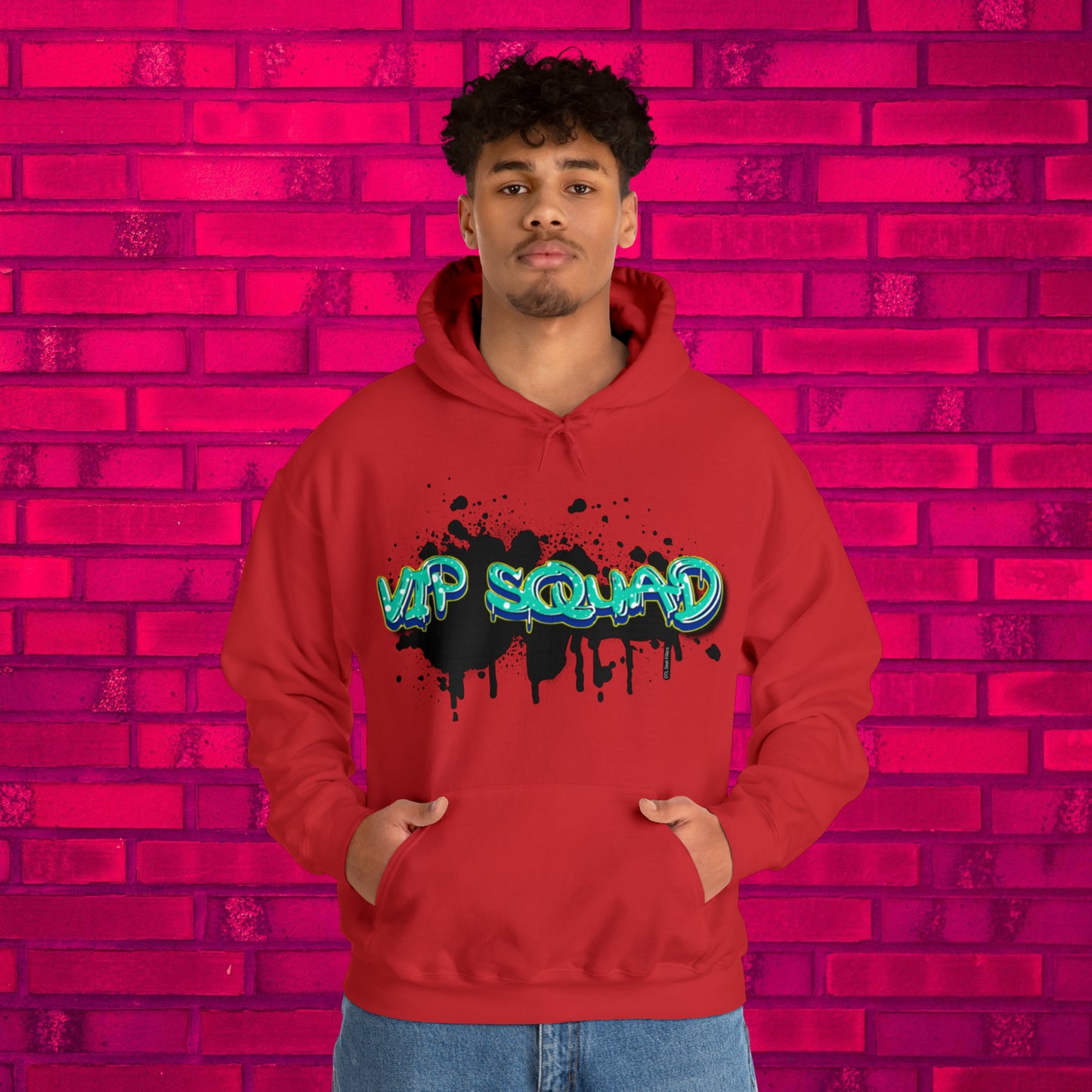 VIP Squad-wear Graffiti-Style Unisex Heavy Blend™ Hoodie - 3 colors