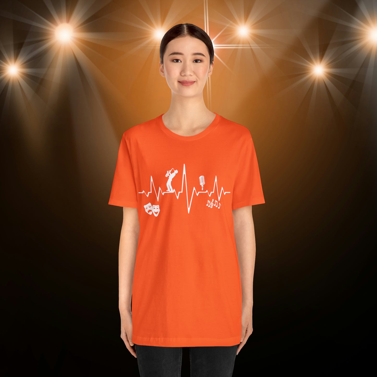 Beating Heart of Entertainment Unisex T-shirt - choice of 10 colors