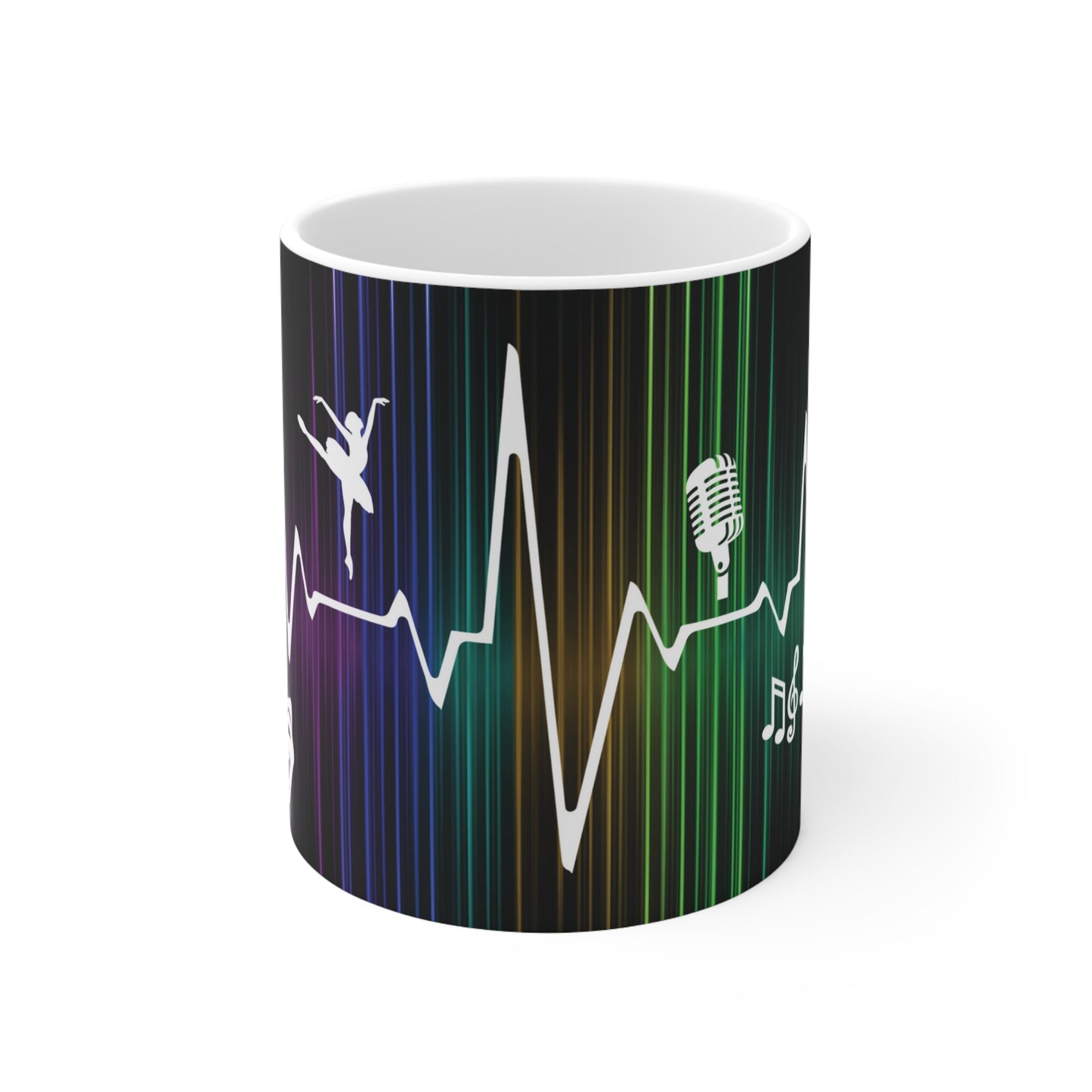 Beating Heart of Entertainment - Shockwave - Ceramic Mug 11oz