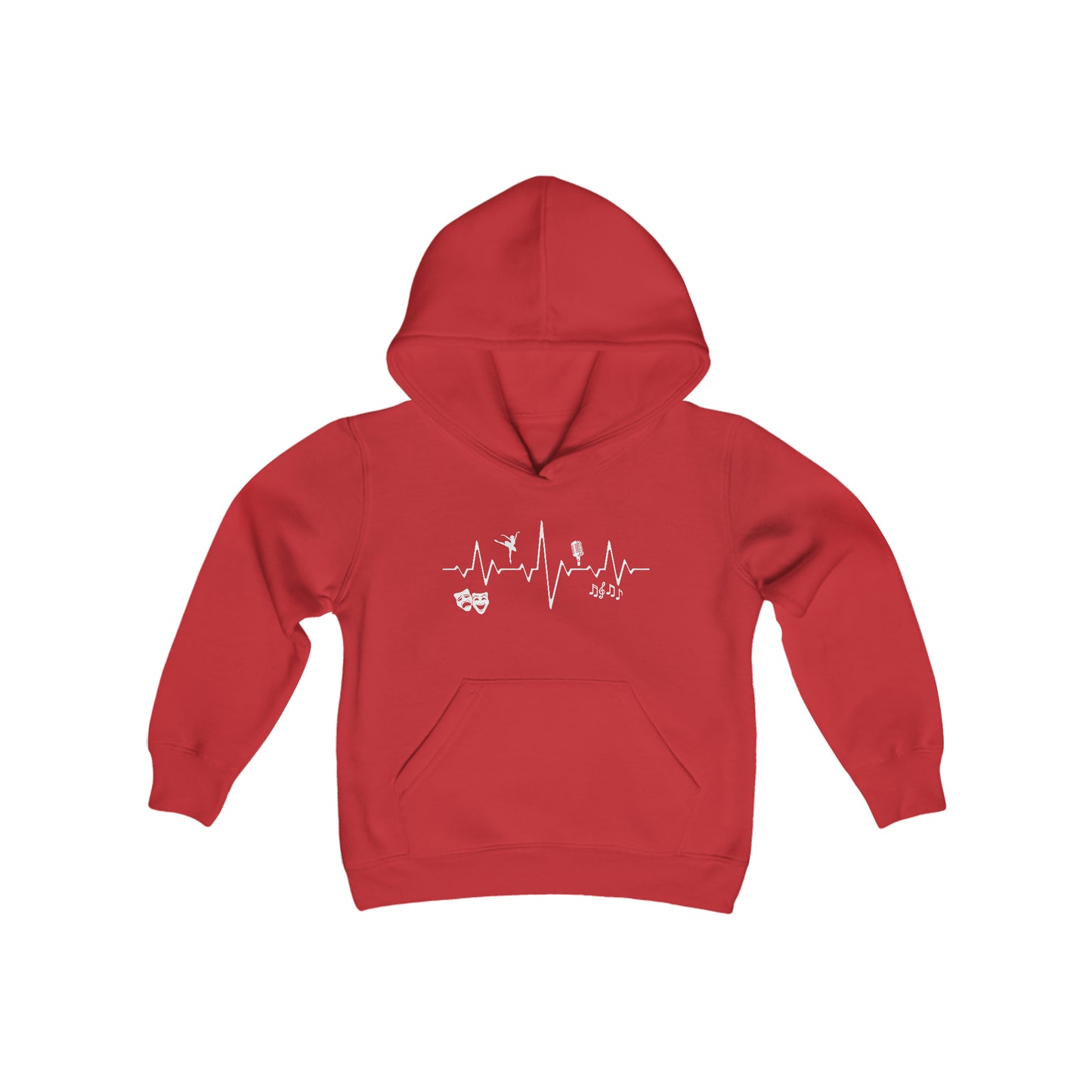 Beating Heart of Entertainment "Youth" Heavy Blend Hooded Sweatshirt