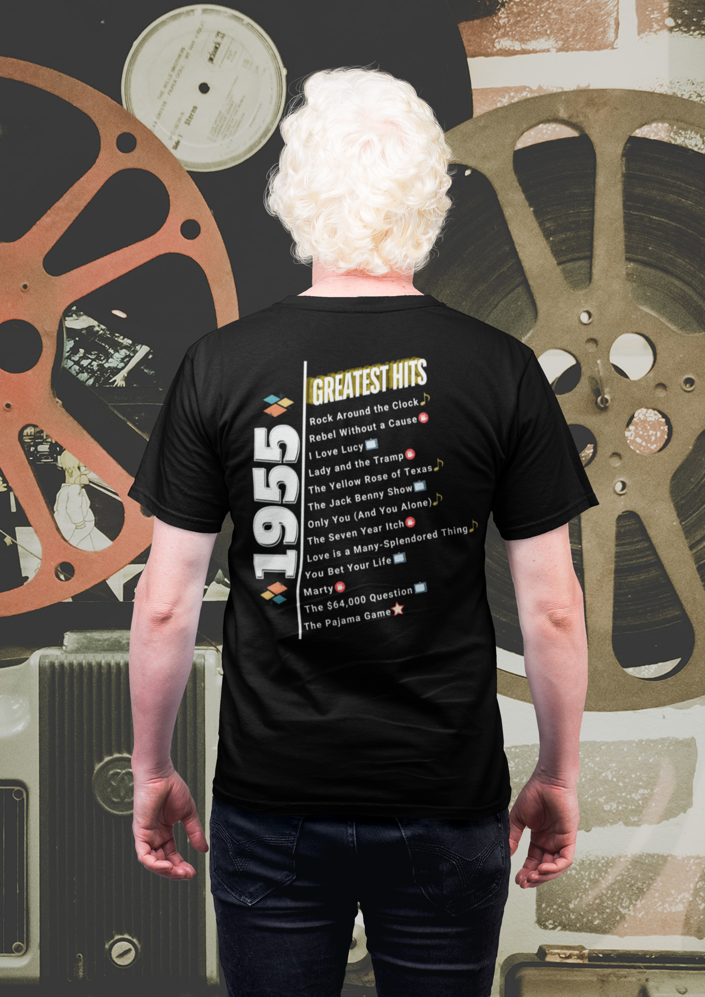 1955 Time Capsule Entertainment Eras Tee