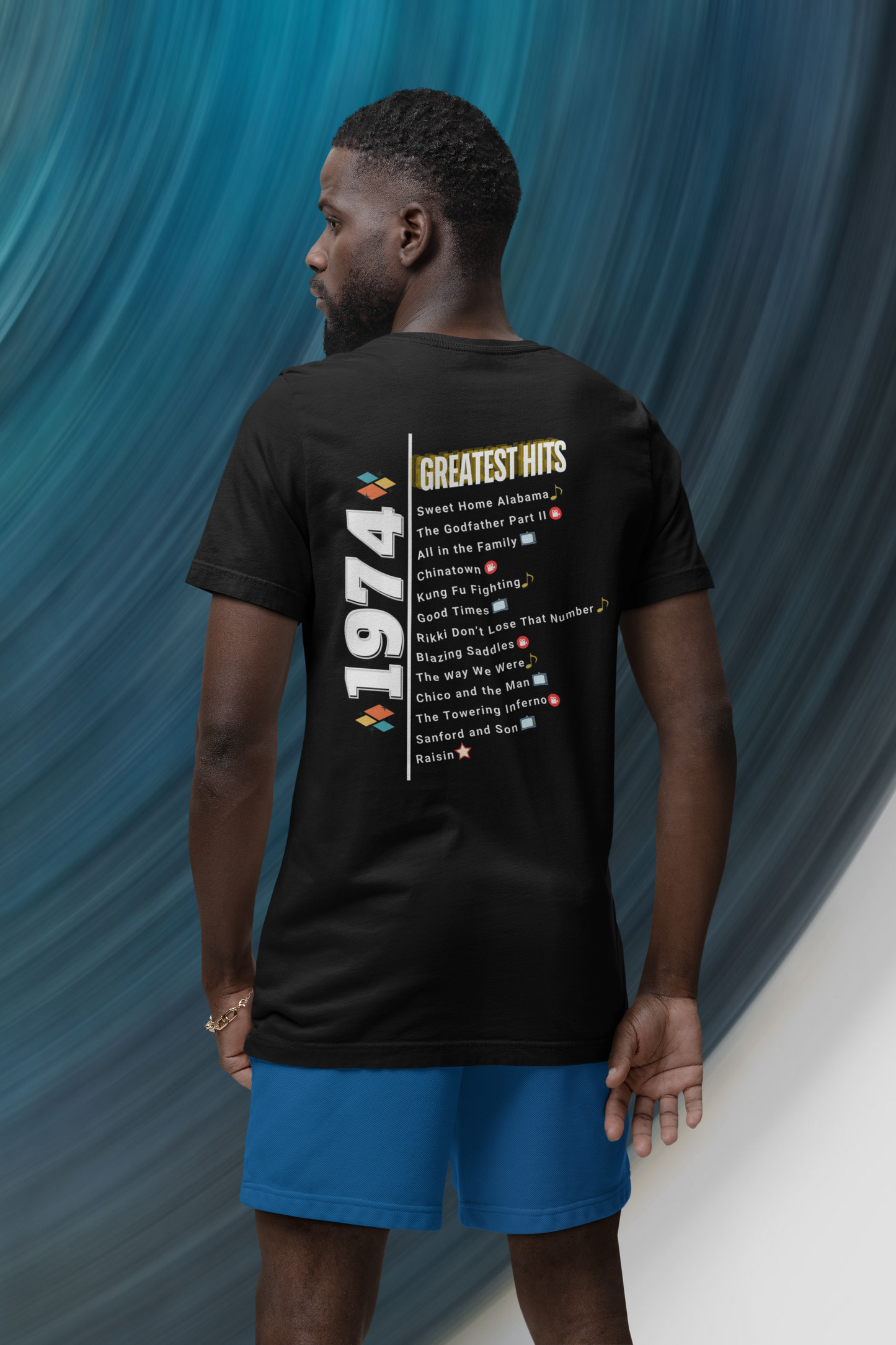 1974 Time Capsule Entertainment Eras Tee