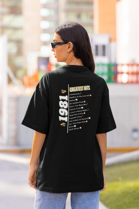 1981 Time Capsule Entertainment Eras Tee