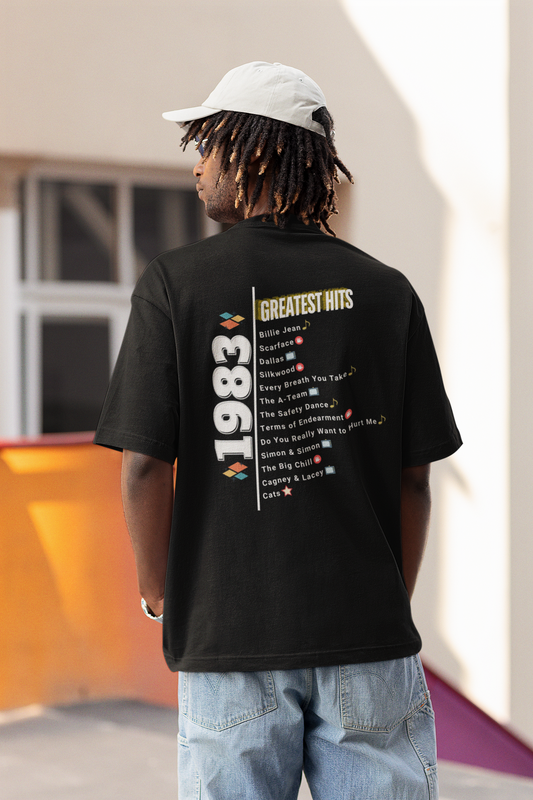 1983 Time Capsule Entertainment Eras Tee