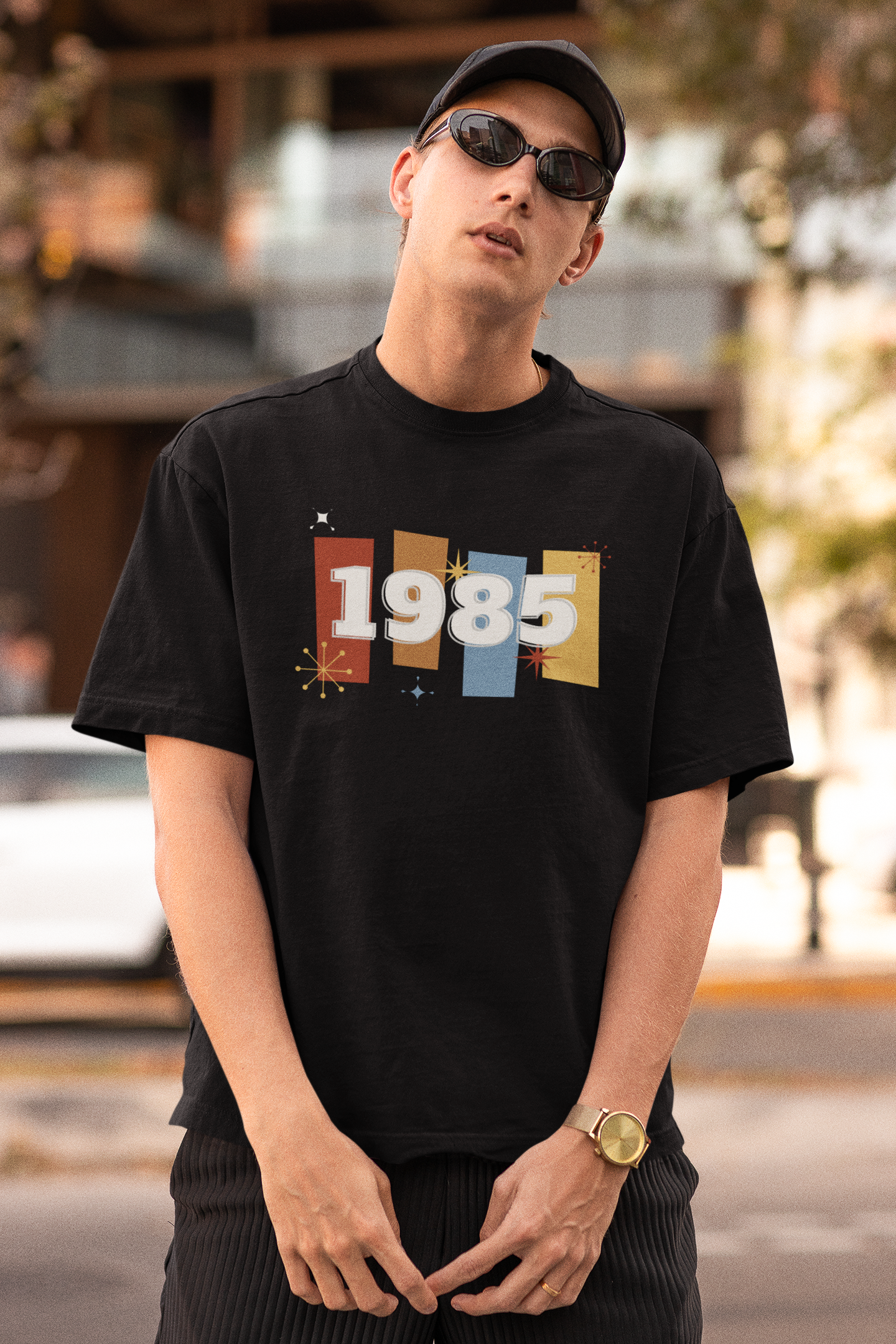 1985 Time Capsule Entertainment Eras Tee