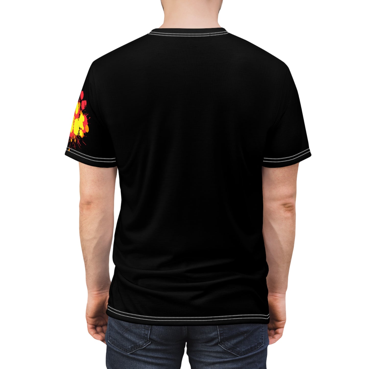 VIP Squad-wear Graffiti-Style Unisex Microfiber T-shirt with sleeve art