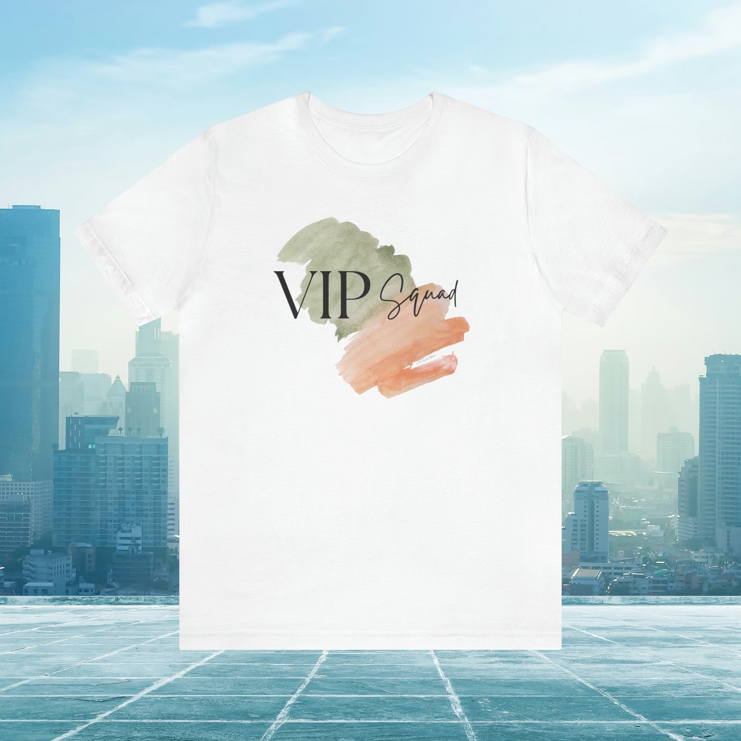 VIP Squad-wear Elegant-Style Unisex Jersey Short Sleeve Tee