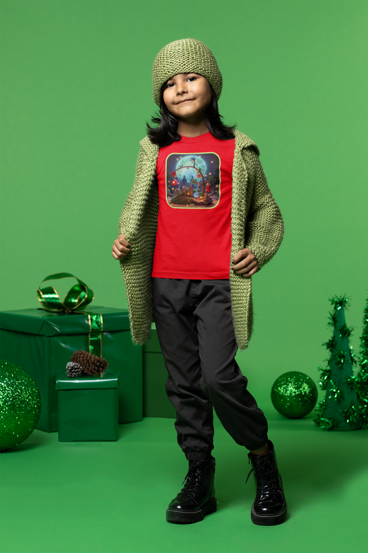 Christmas Mysteries: A Classic Entertainment Hunt Kids Tee (Unisex)