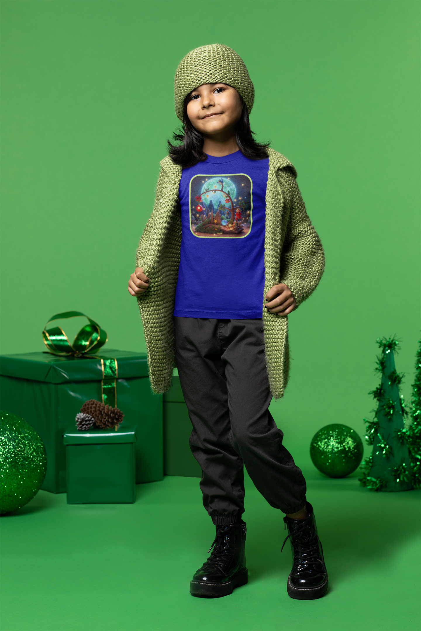 Christmas Mysteries: A Classic Entertainment Hunt Kids Tee (Unisex)