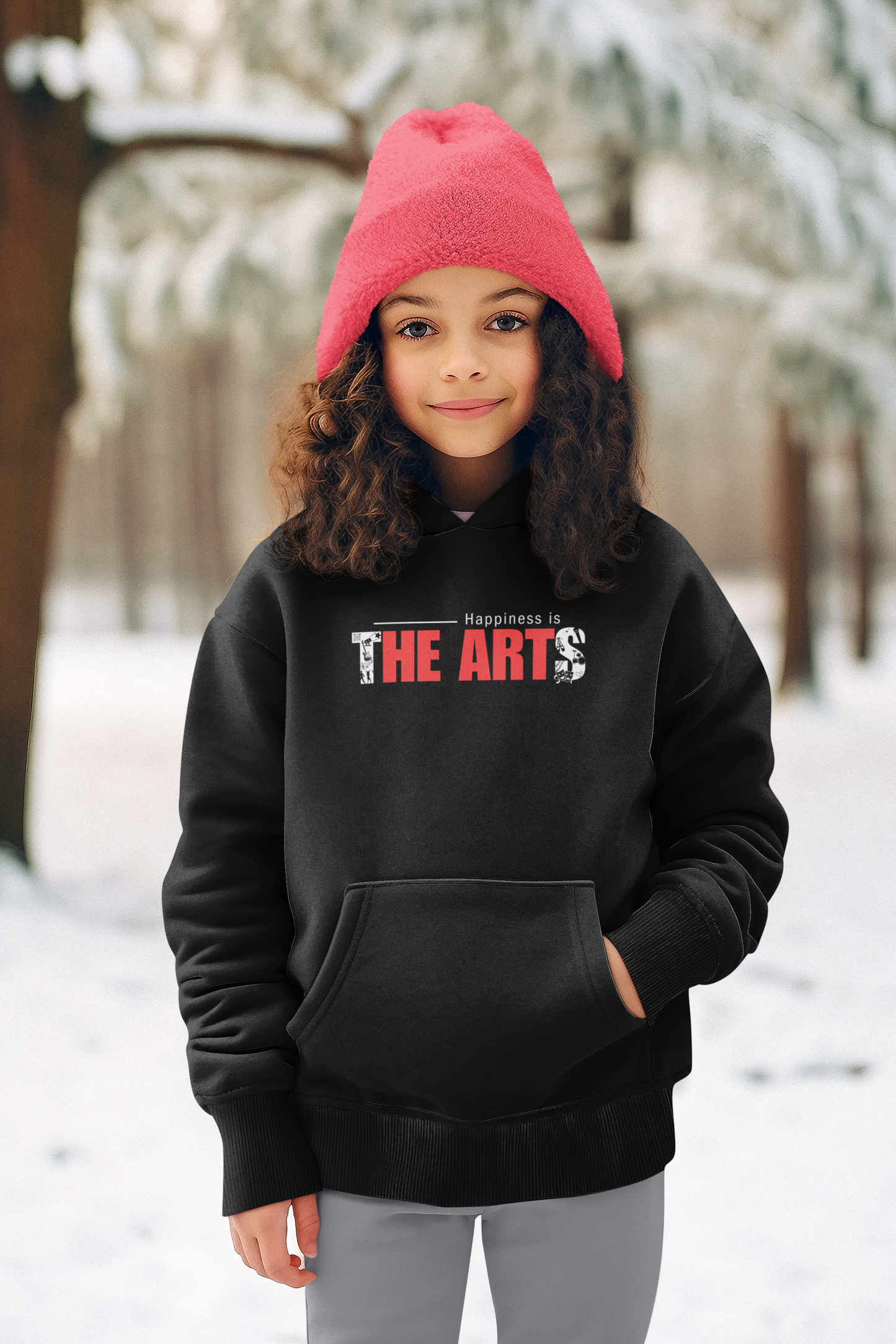 Heart the Arts - Kids Unisex Pullover Hoodie