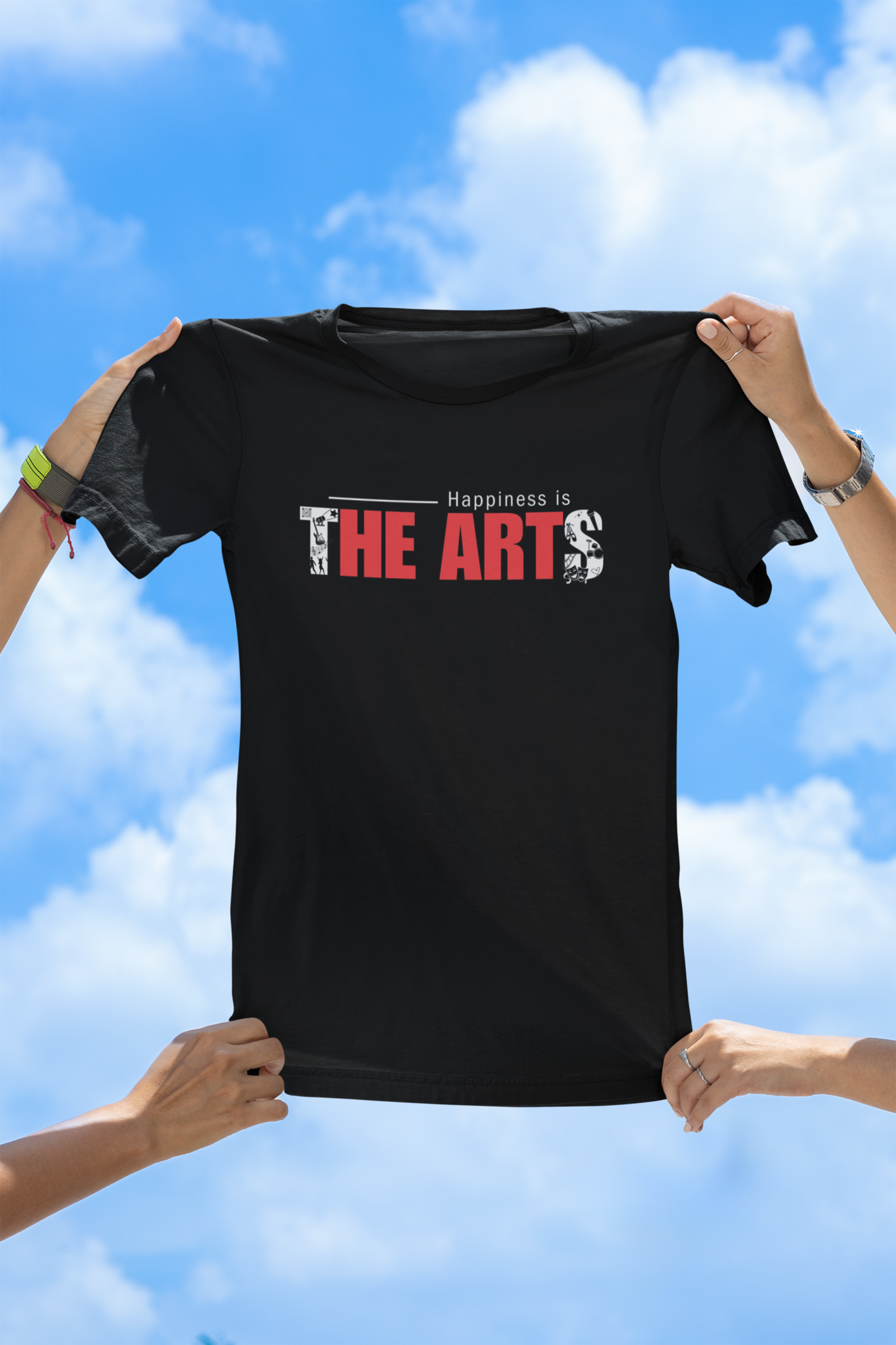 Heart the Arts: Premium Organic Unisex Crewneck T-shirt