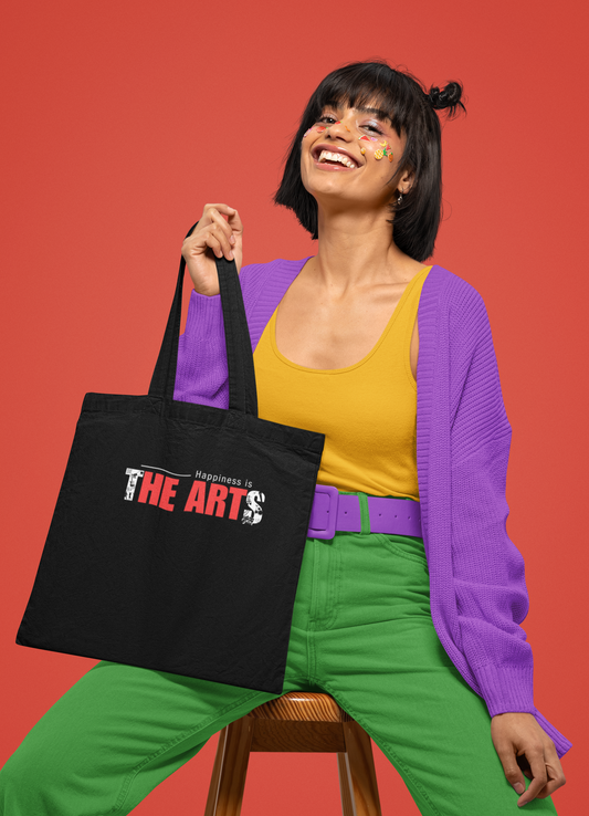 Heart the Arts - Premium Black Tote Bag