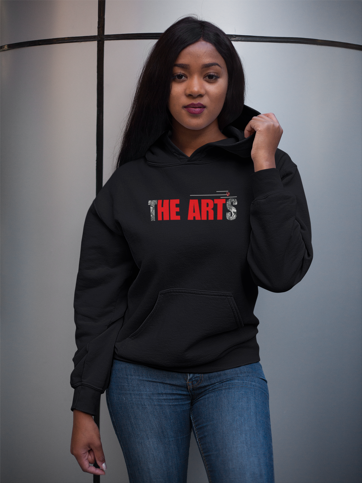 Heart the Arts™ - Midweight Fleece Adult Hoodie
