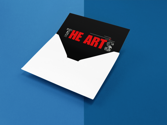 Heart the Arts™ Greeting Cards - Pack of 10 - blank inside