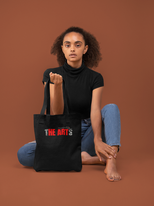 Heart the Arts™ - Premium Black Tote Bag